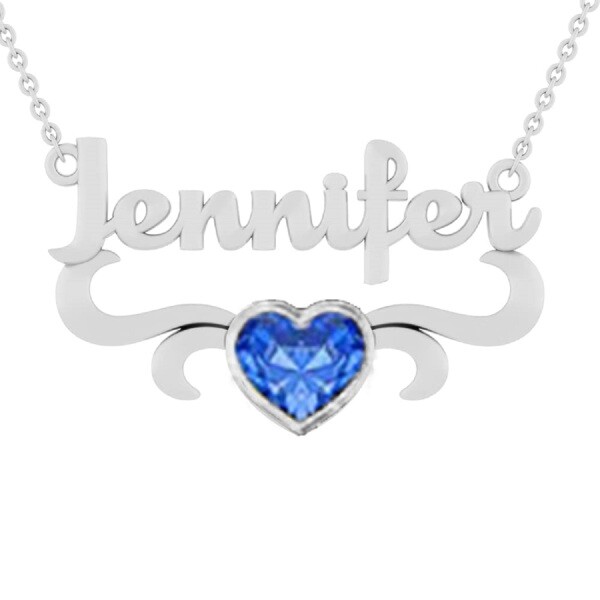 FANCIME Joyas De Piedra Natal Para Mujer, Aretes De Plata De Ley, Collar Con Dije De