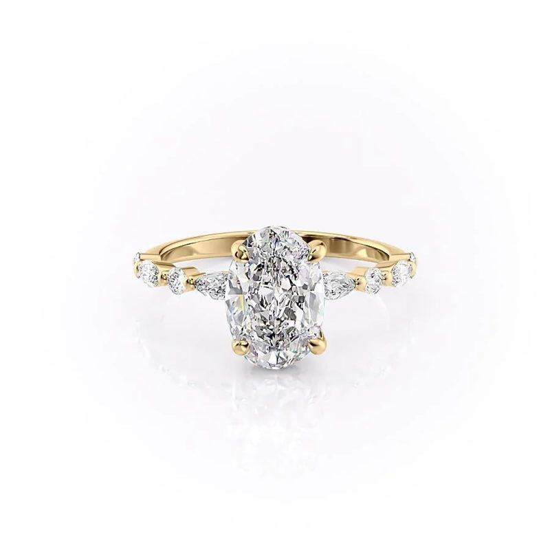 10K Gold 1 CT Moissanite Ring-1
