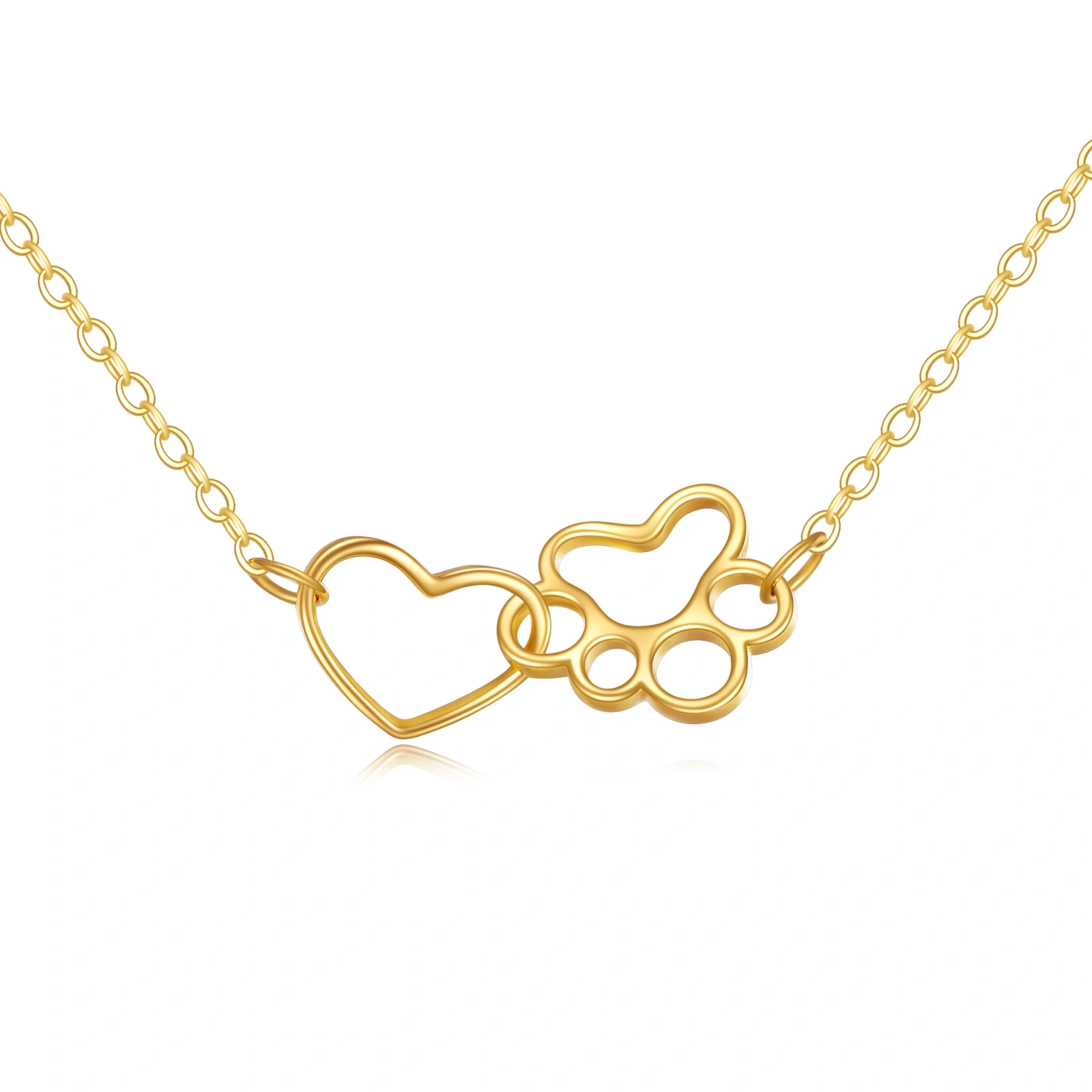 Gold Vermeil Paw & … - image