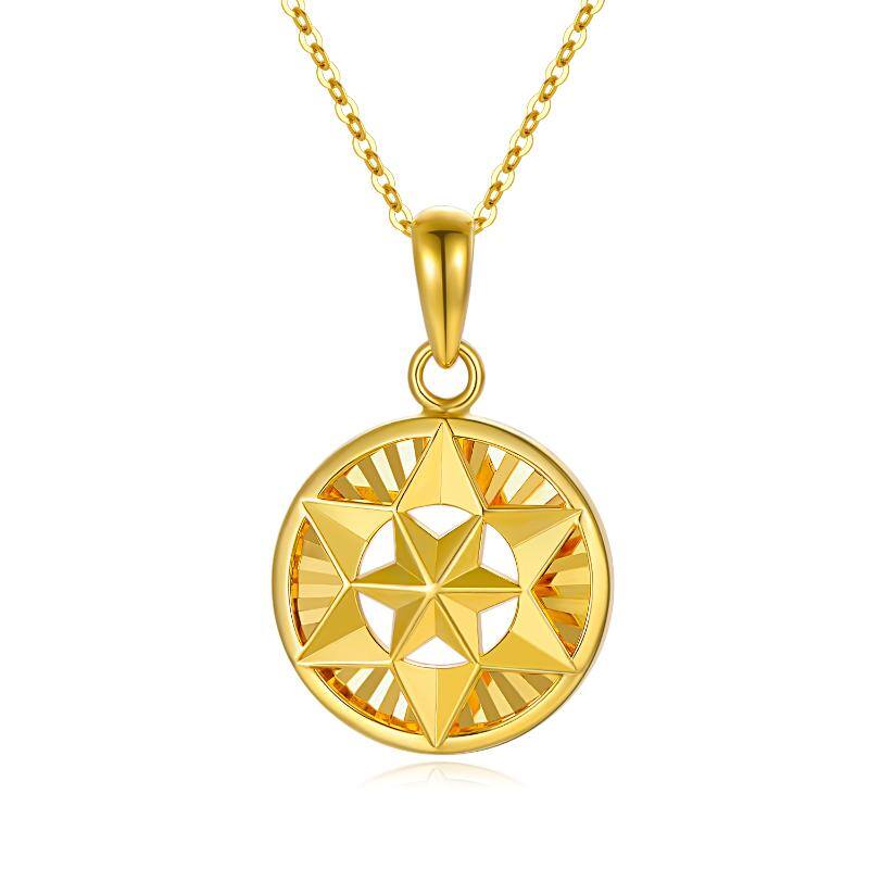 18K Gold Star Coin … - image