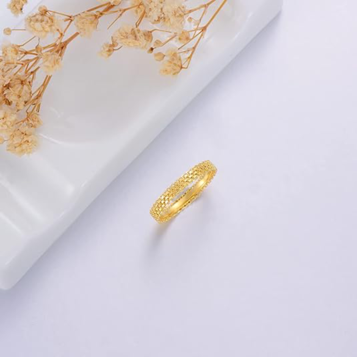 10K Gold Wedding Ring-4