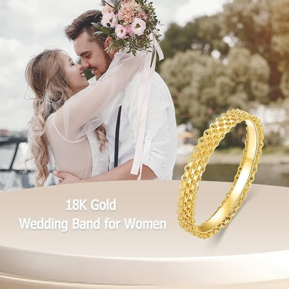 10K Gold Wedding Ring-5