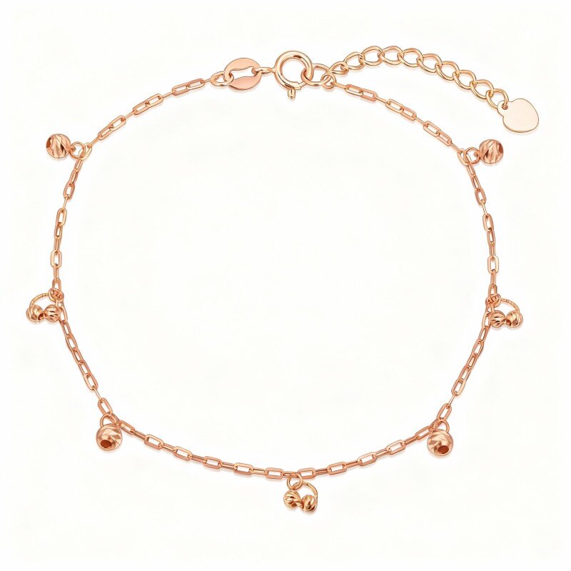 سوار سحر الكرة من الذهب الوردي عيار 18 قيراطًا-1