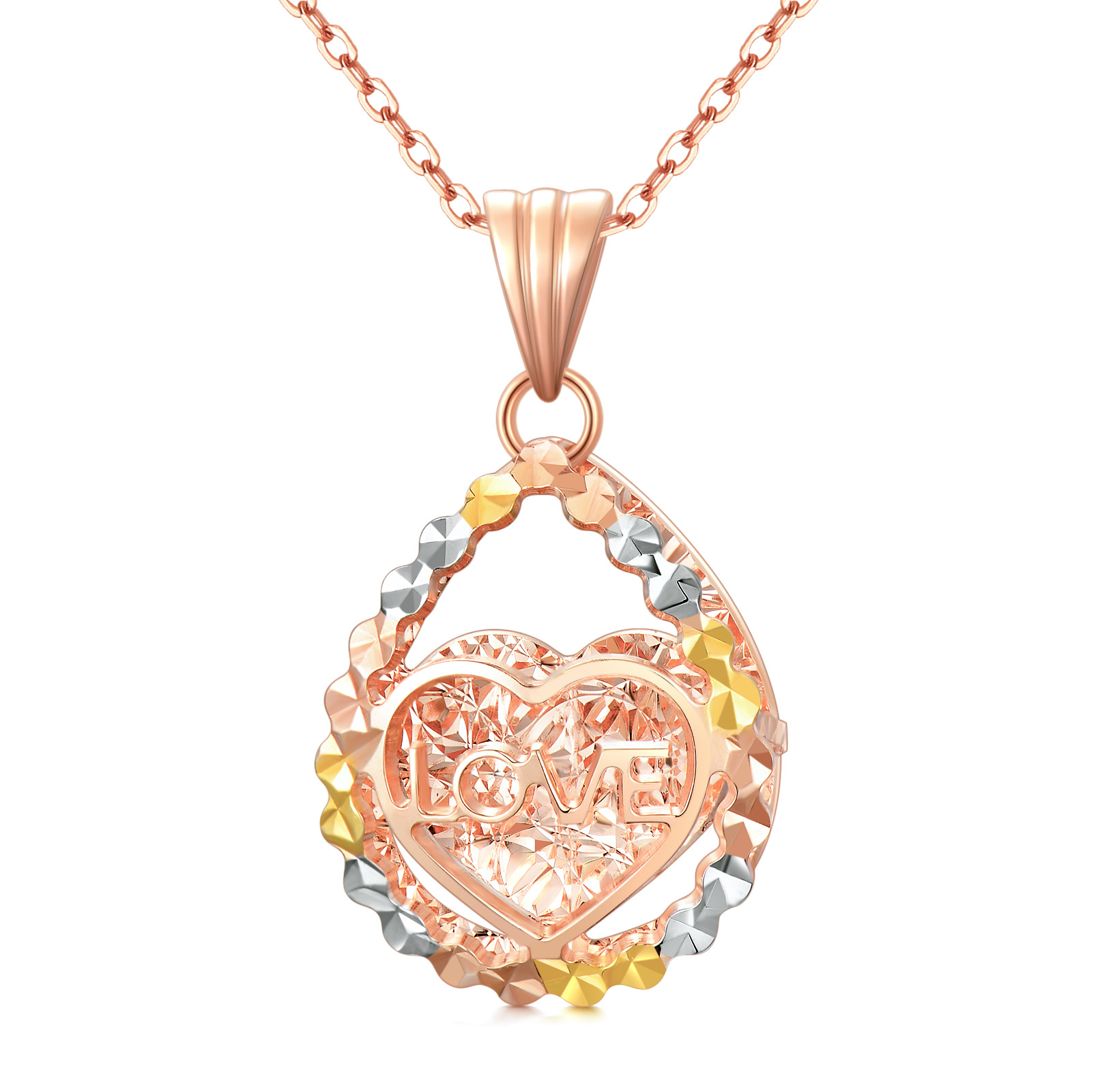 18K Rose Gold Diamo… - image