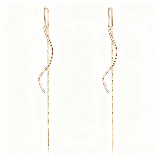 Ohrhänger aus 10-karätigem Roségold