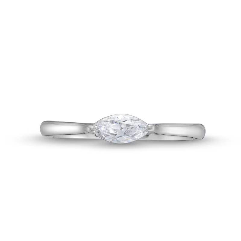 10K Gold 0.5 to 3 CT Marquise Diamond Custom Engagement Ring VVS1-VS1 Clarity 3EX IGI Certified-4