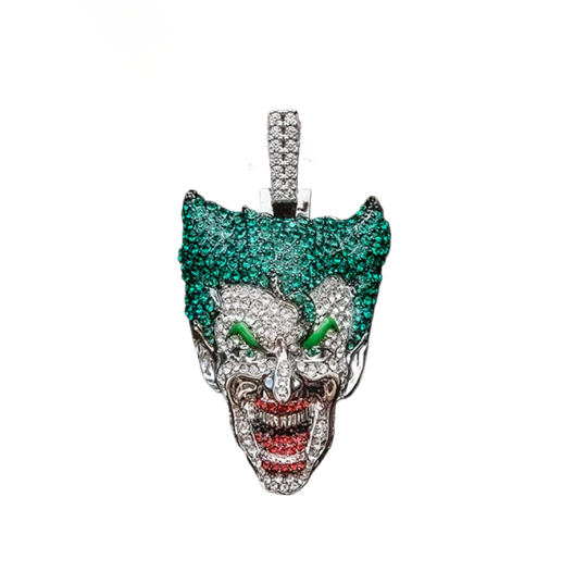 Sterling Silver Comics The Joker Pendant Charms