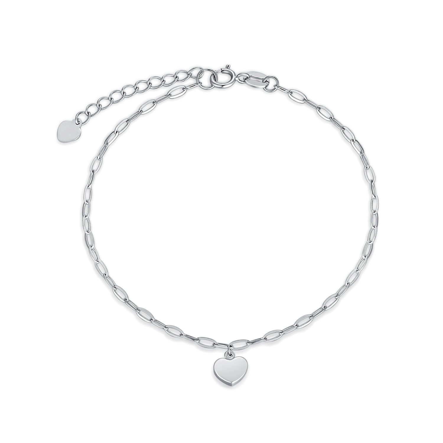 18K White Gold Hear… - image