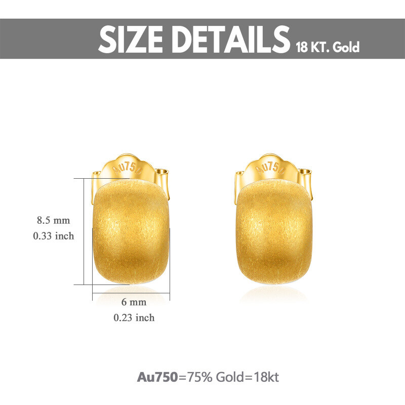 Brincos de casal em ouro 10K-5