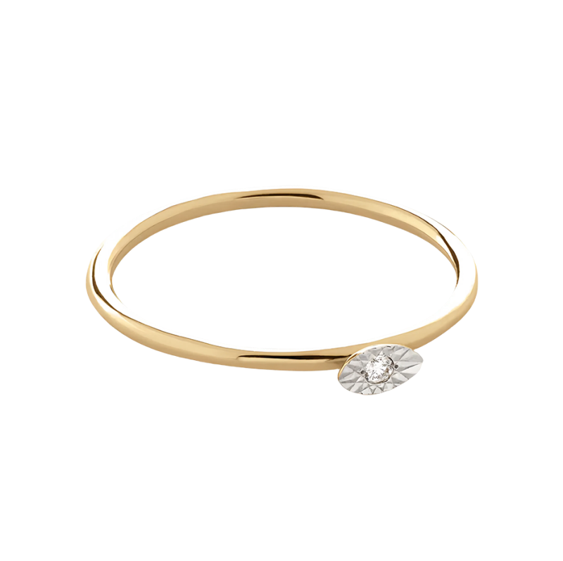 Anillo de compromiso de oro de 10 quilates con diamante talla marquesa de 0,5 a 3 quilates, color D, claridad VVS-VS, certificado por IGI.-1