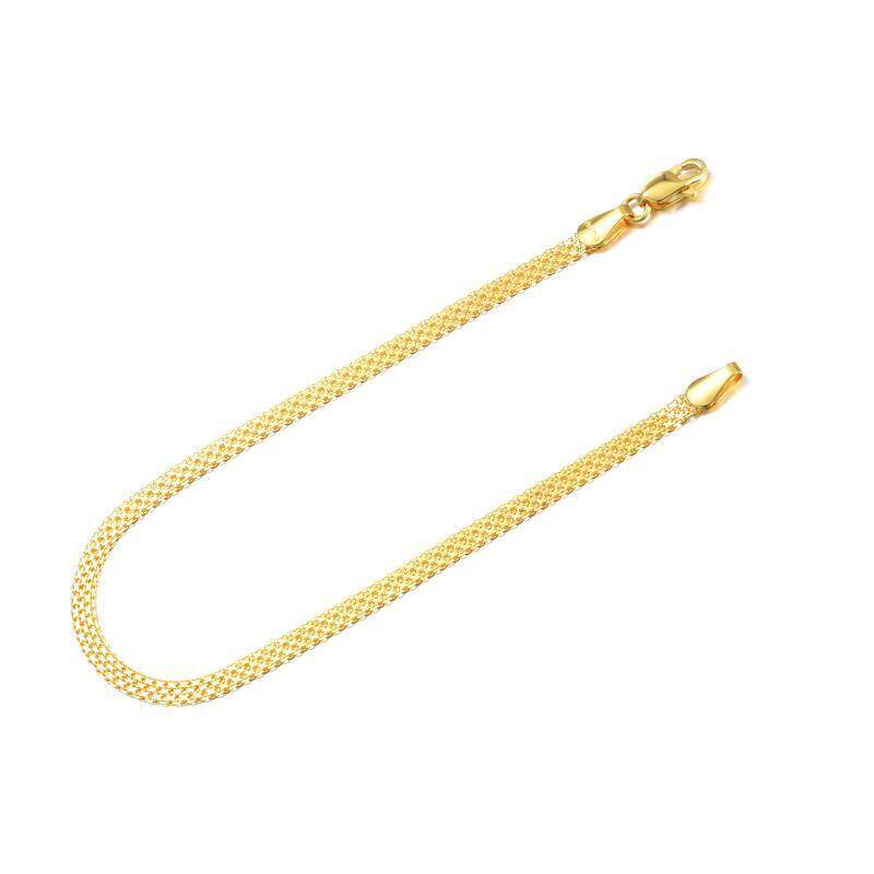 18 Karat Goldkettenarmband-4