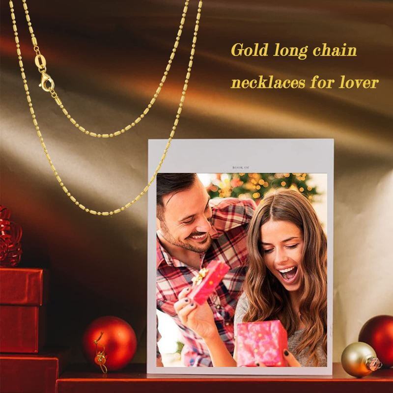 Collier en chaîne en or 18K-5