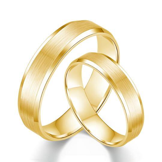 10K Gold Couple Rings