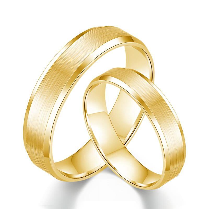 10K Gold Couple Rings-10