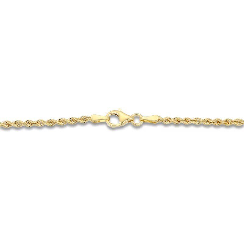 Collar con medallón ovalado de moneda de oro 10K de San Cristóbal para hombres-2