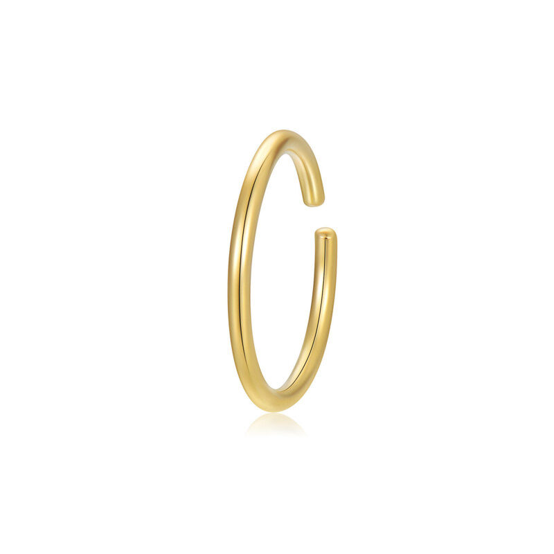 Anillo de nariz de oro de 18 quilates para hermanas-1