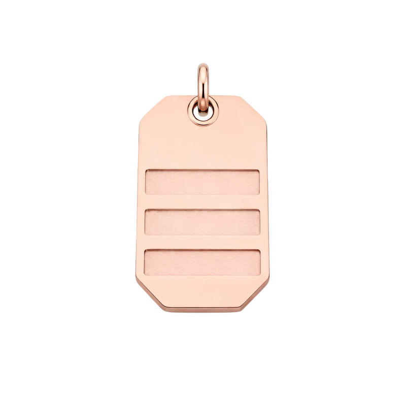 10K Roségold, gravierbar, Vater & Tochter & Vater & Sohn & Vaterkreuz für Männer-1