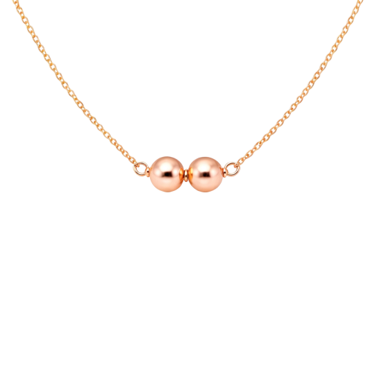 Hangerketting van 10 karaats roségoud