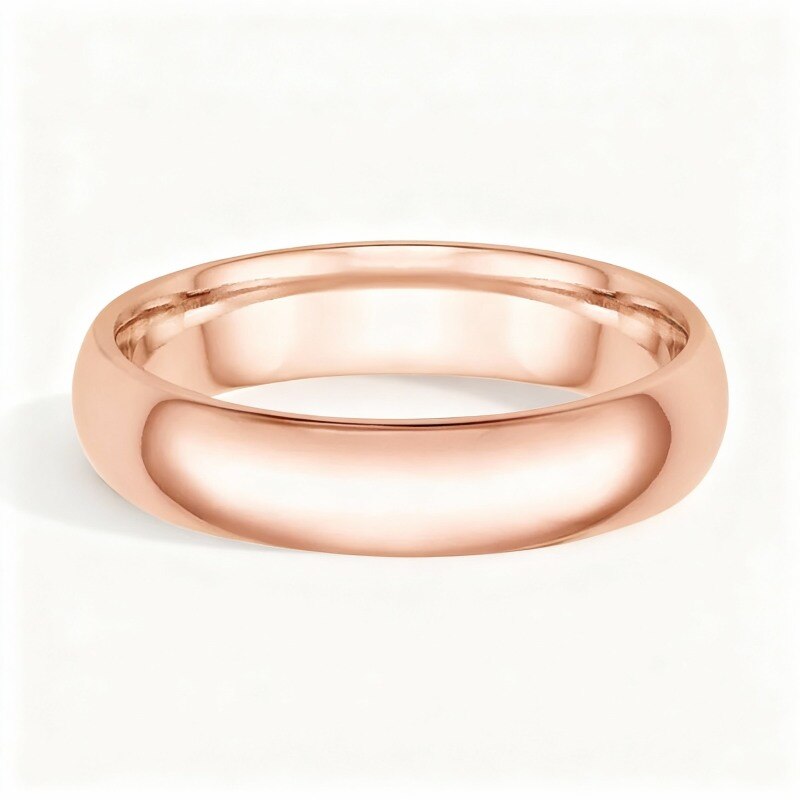 Alliance en or rose 10 carats-1