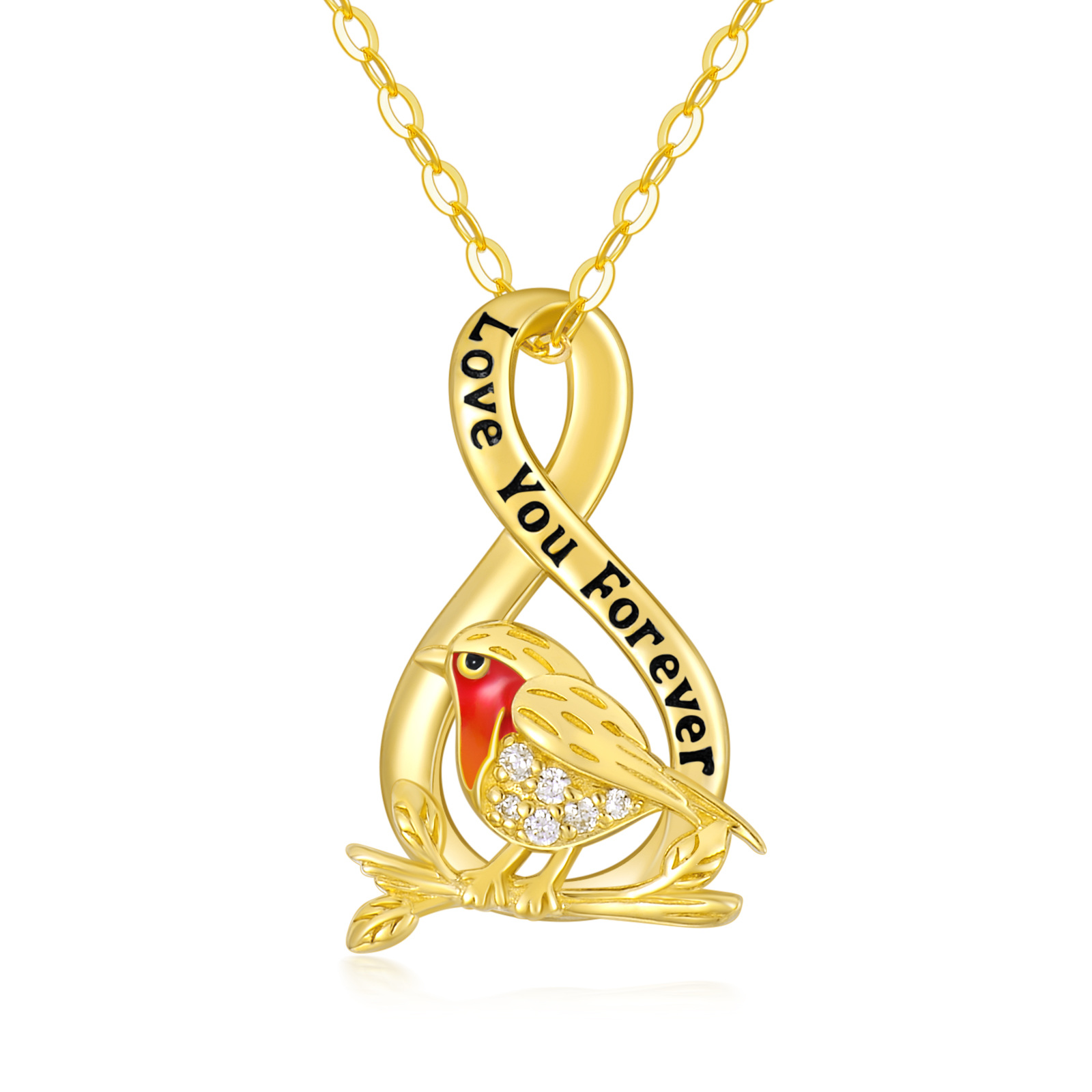 9K Gold Cubic Zirco… - image