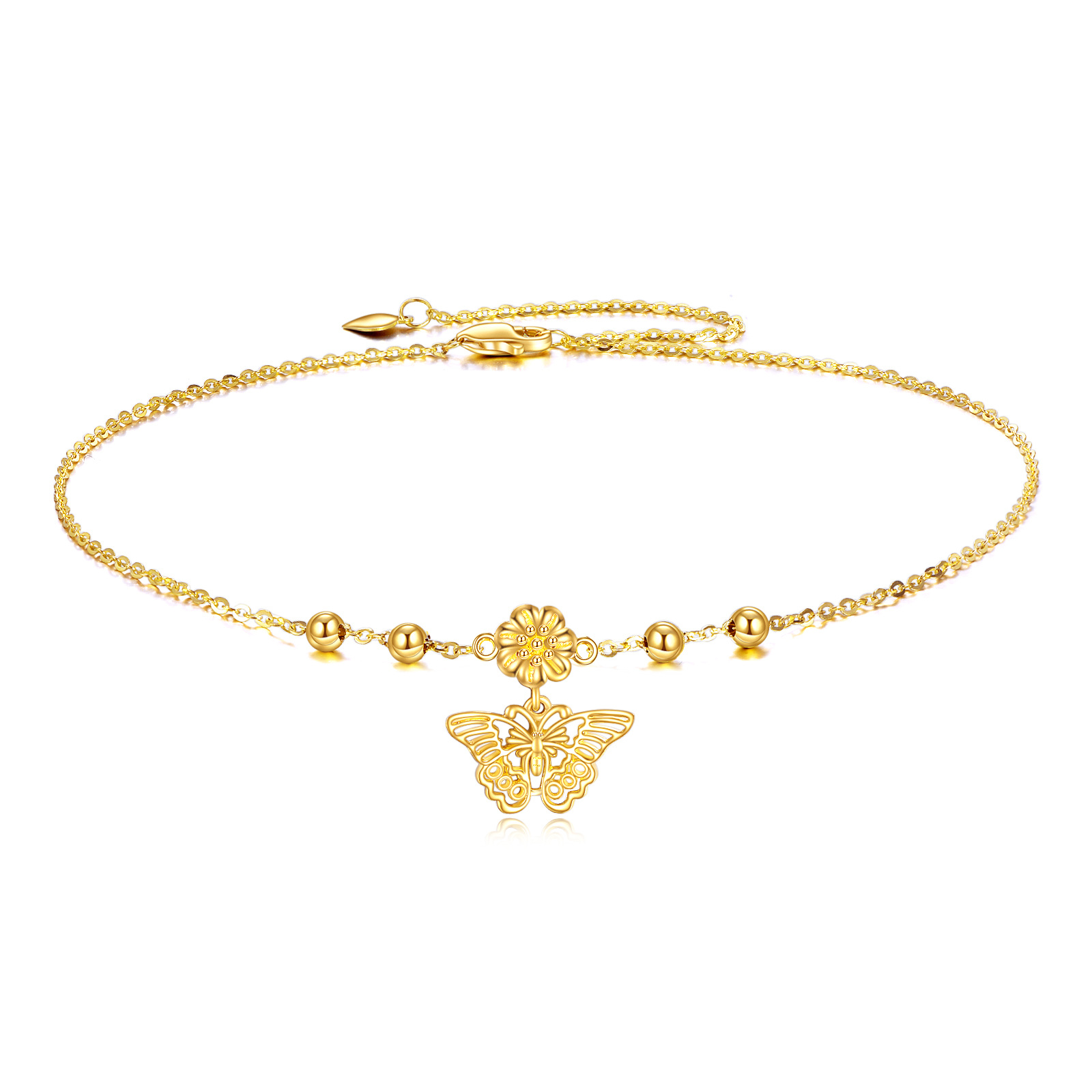 9K Gold Butterfly S… - image