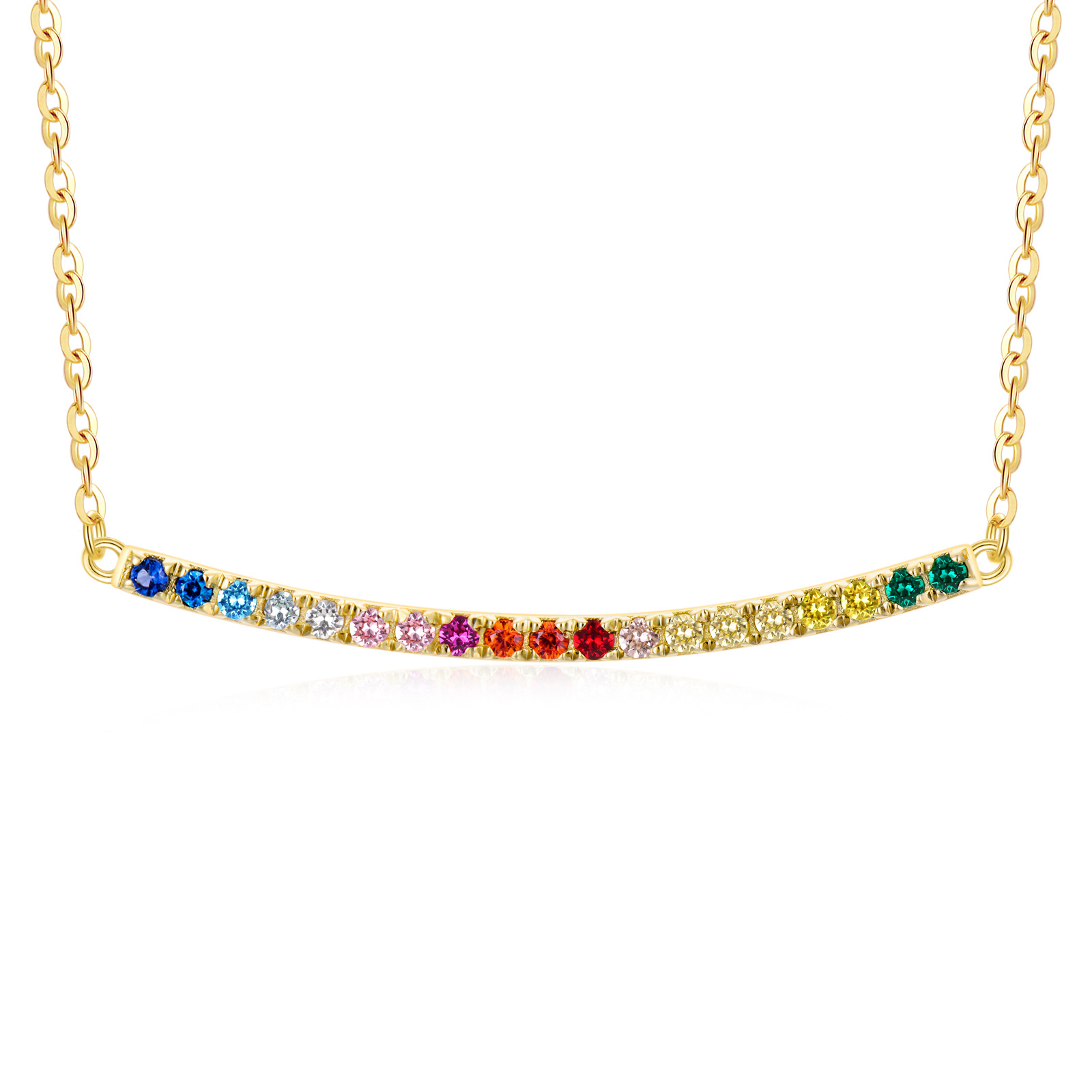 9K Gold Circular Sh… - image