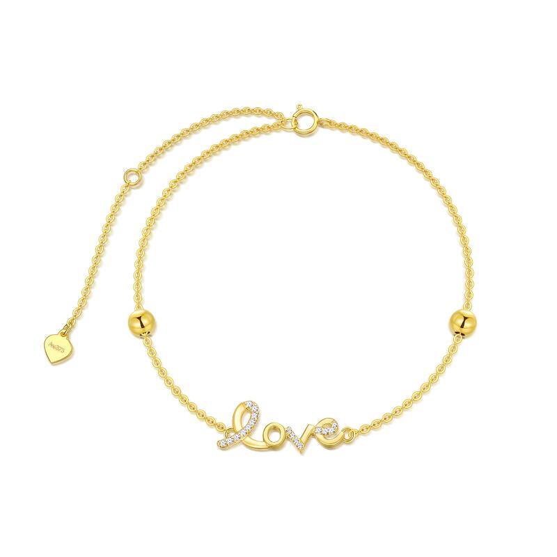 9K Gold Heart Metal… - image