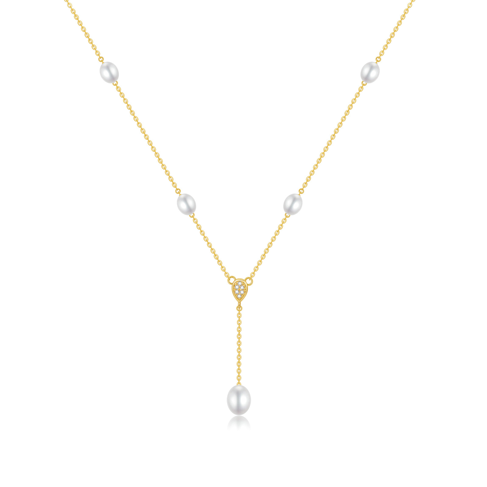 9K Gold Cubic Zirco… - image