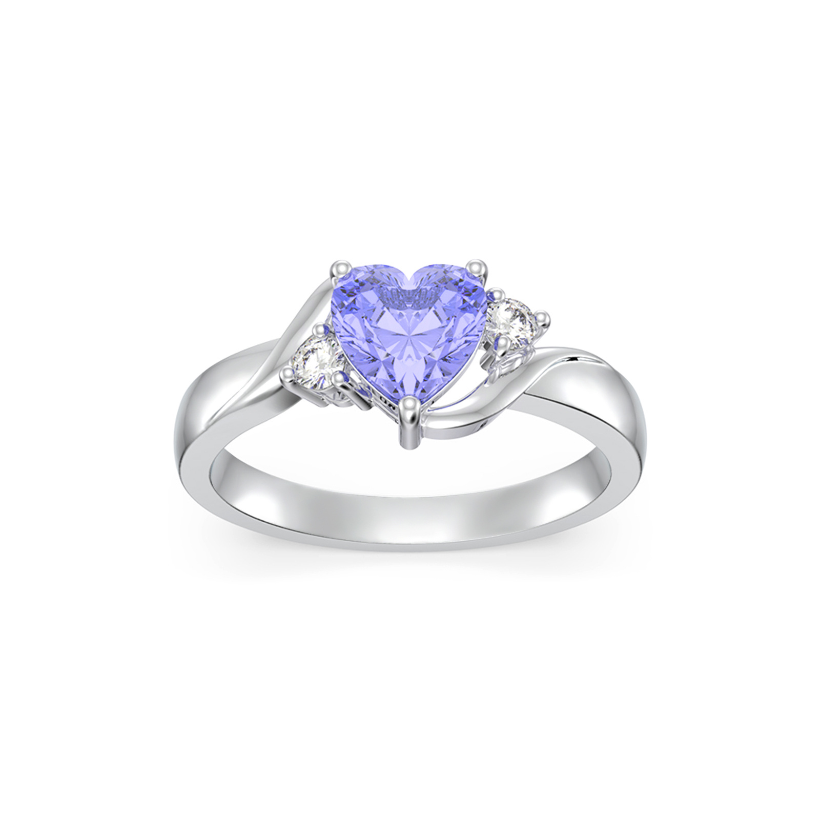 Sterling Silver Hea… - image