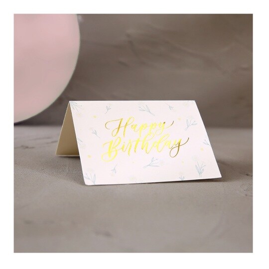 Creative Stamping Blessings Greeting Card for Friends Family