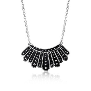 Sterling Silver Ginsberg Collar Necklace for Women Men-1