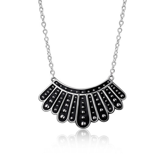 Sterling Silver Ginsberg Collar Necklace for Women Men