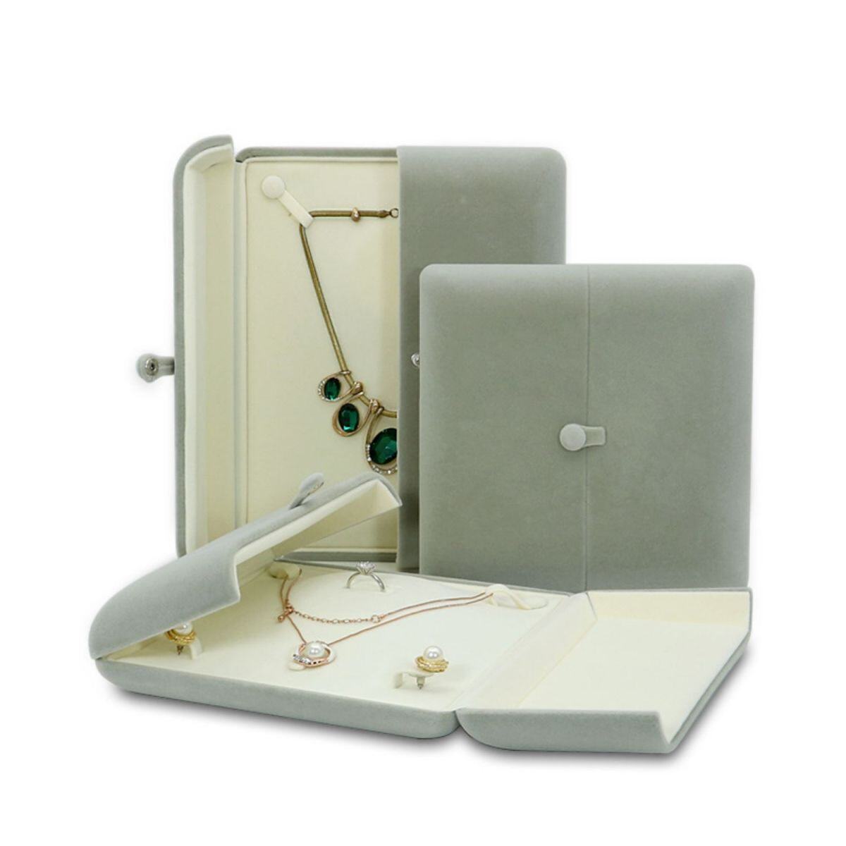 Double Opening Jewelry Box Set（Just a gift box）-2