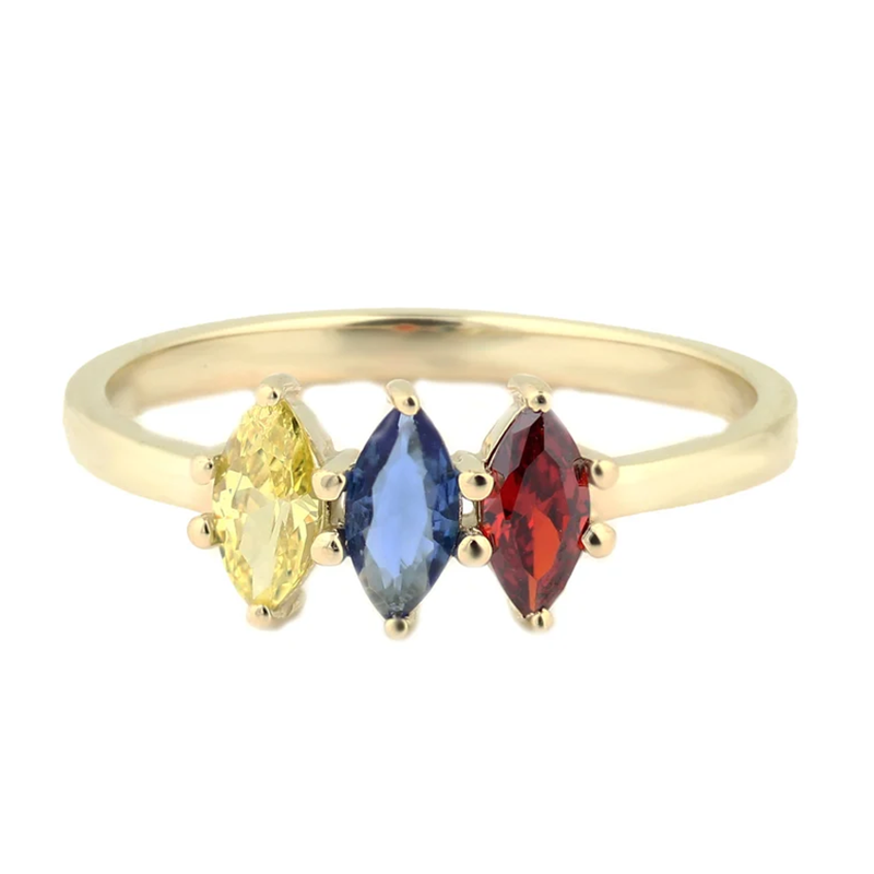 Gold Vermeil Crysta… - image