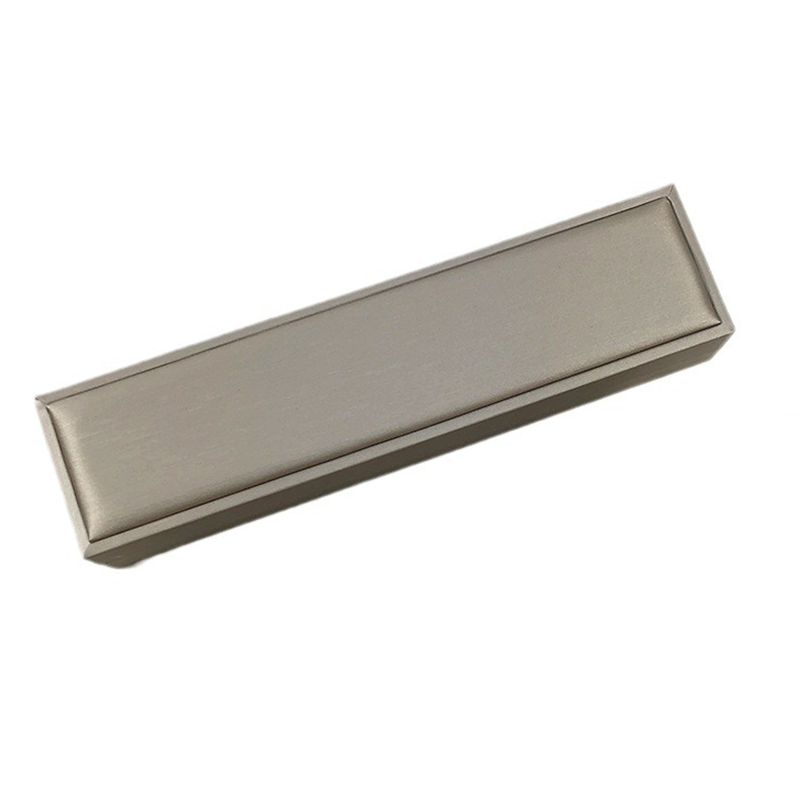 Golden Brushed PU Leather Ring Box Jewelry Packaging Box Premium Feeling Jewelry Storage-2