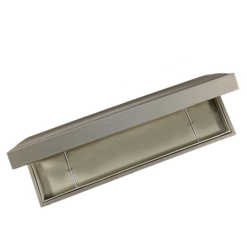 Golden Brushed PU Leather Ring Box Jewelry Packaging Box Premium Feeling Jewelry Storage-3