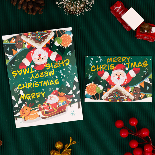 Tarjetas de felicitación personalizadas como regalo de Navidad para familiares y amigos