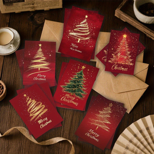 Carte de vœux Cadeaux de Noël pour la famille et les amis