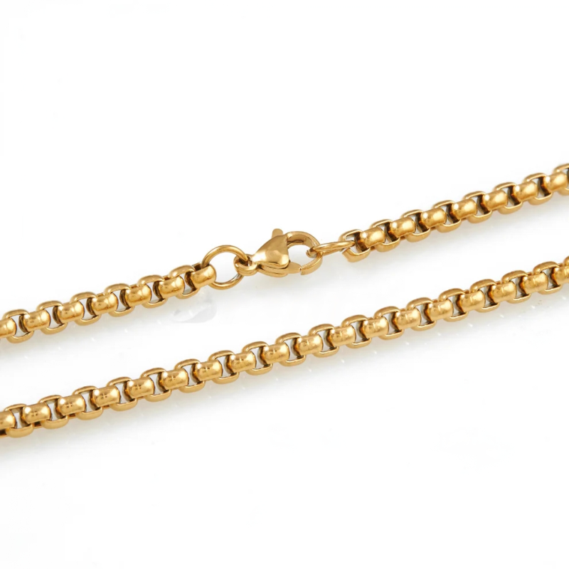 Hanuman Gold Plated Pendant Chain For Men (24 Inch)-8