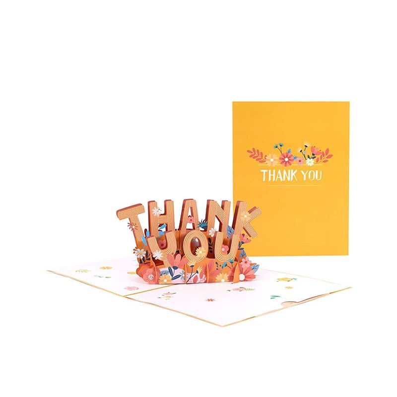 Mother's Day 3D THANK YOU Greeting Card for Mom-1