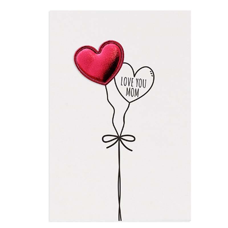 Muttertags-Ballon-Grußkarte für Mama-1