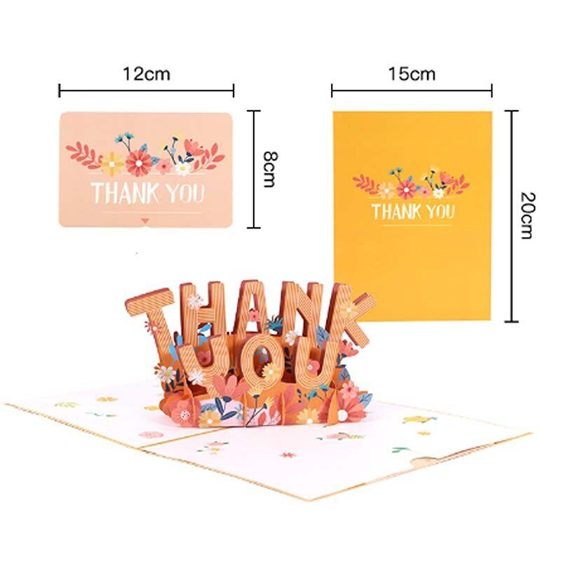 Mother's Day 3D THANK YOU Greeting Card for Mom-6