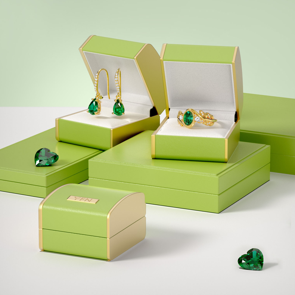10K ouro rosa 0,3 CT. T.W. anel de casamento personalizado com diamante redondo criado em laboratório para homens D cor VVS1-VS1 clareza 3EX-5