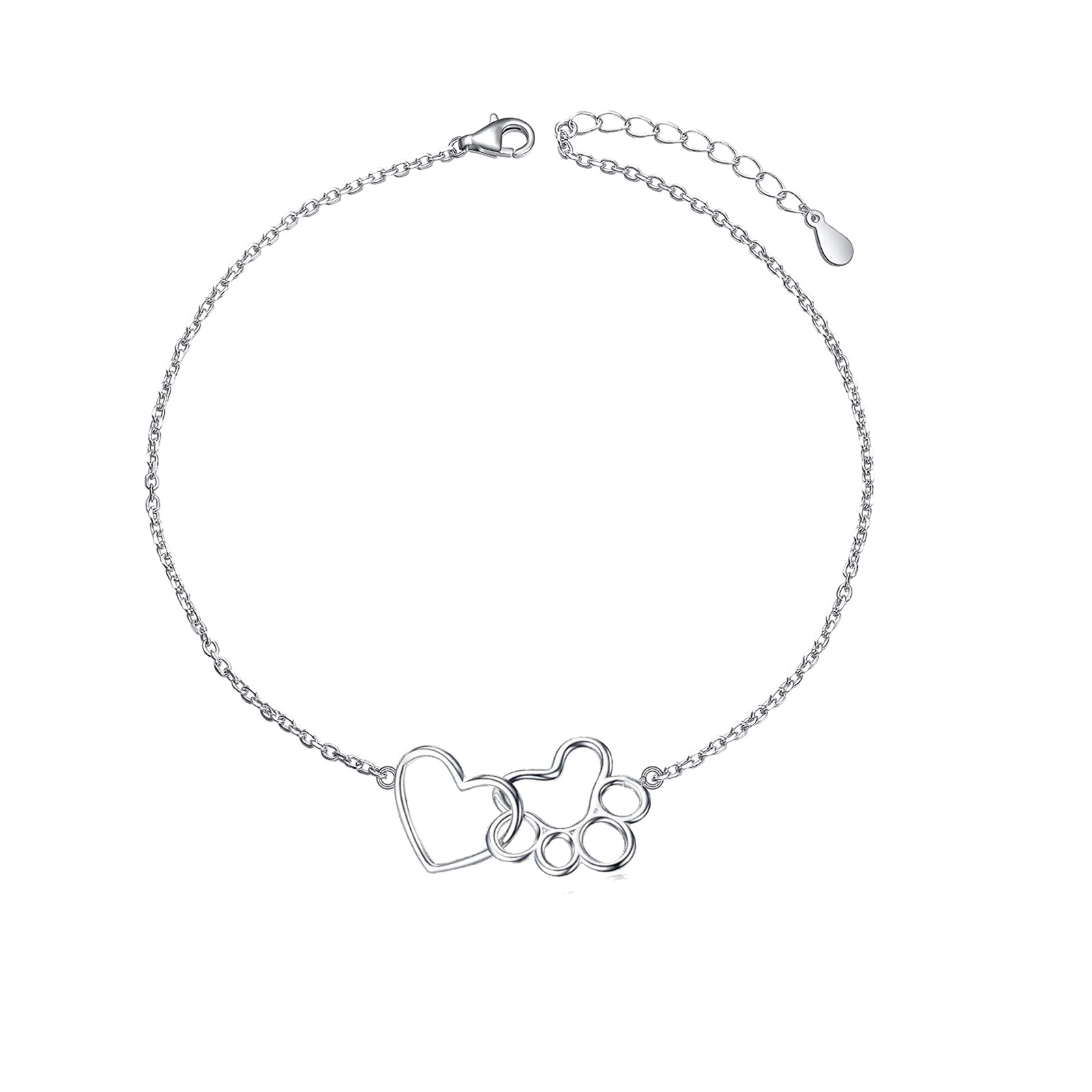 Sterling Silver Paw… - image