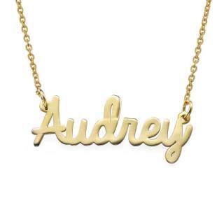 10K Gold Personalized Name Necklace For Women-1