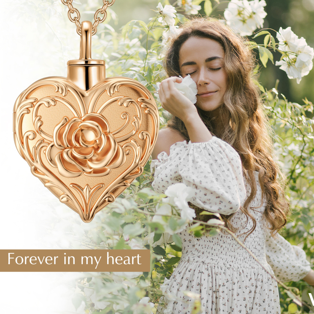 Sterling zilveren hanger met gepersonaliseerde gravure en roségouden afwerking-7
