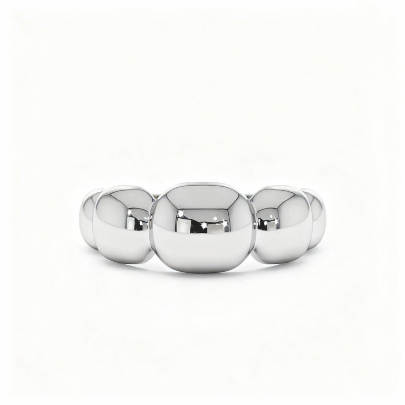 Bague en or blanc 18 carats-1