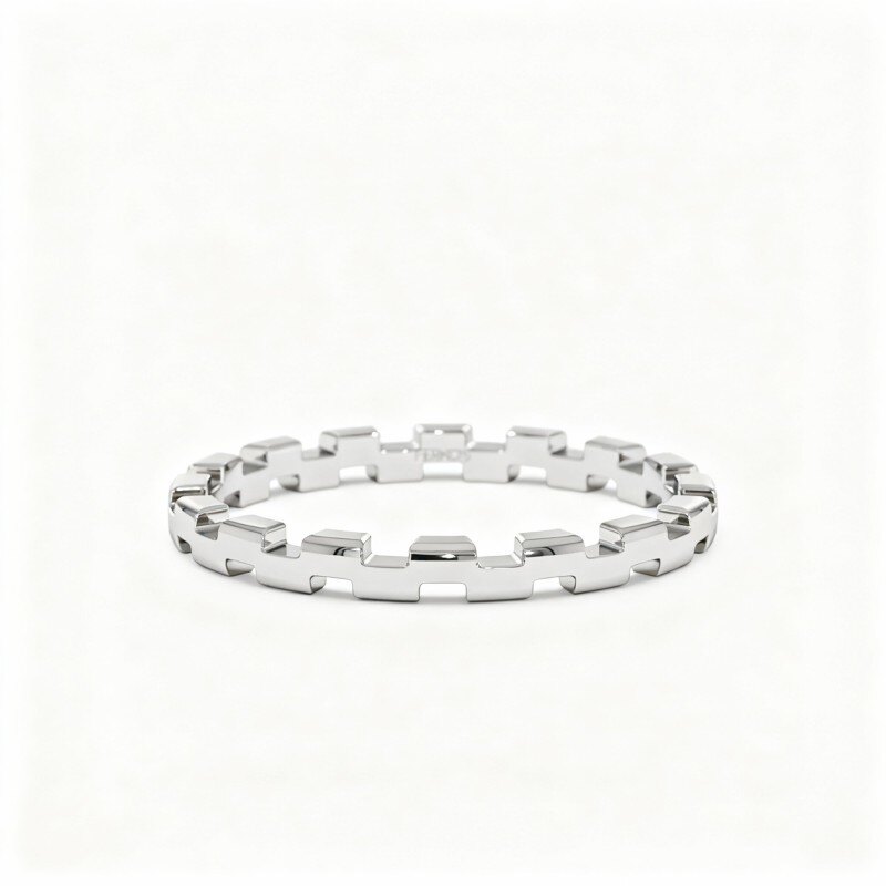 Bague en or blanc 18 carats-1