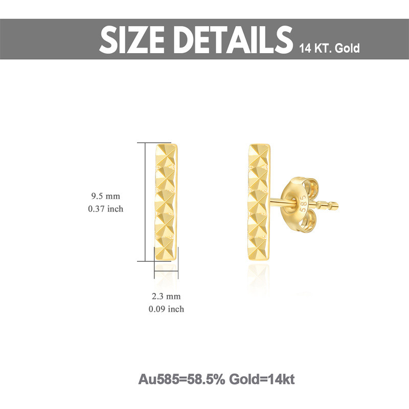 Ohrstecker aus 18-karätigem Gold-5