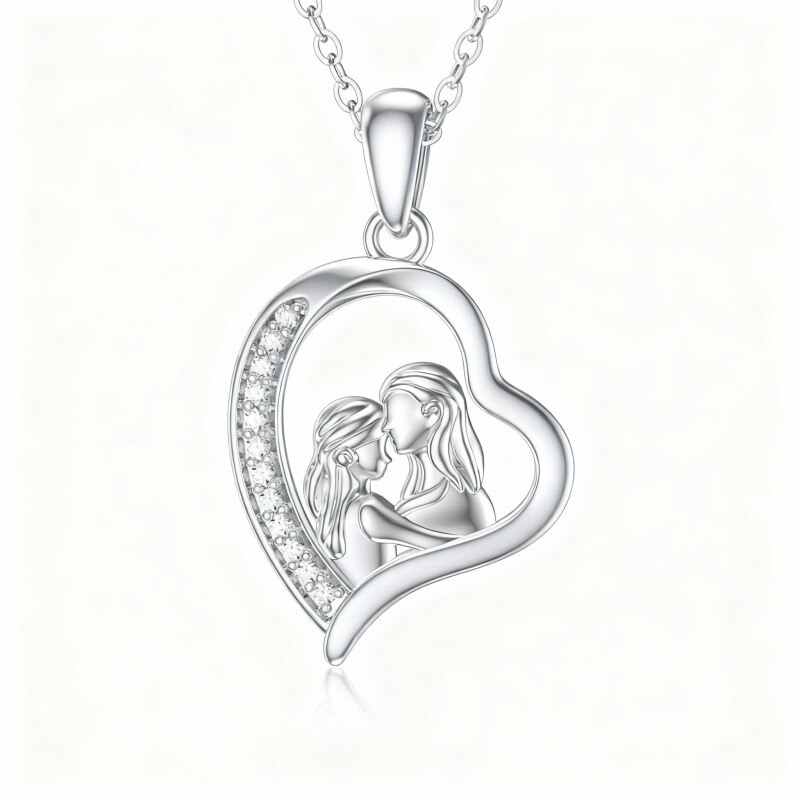 Pandora Saint Valentin Amuefer 2Pcs Clip Charms Pour Bracelets Et Colliers, Argent Pandora Charms Maman